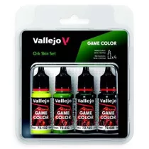Vallejo - Game Color / 4 colors - Ork Skin Set-72391
