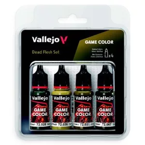 Vallejo - Game Color / 4 colors - Dead Flesh Set-72392