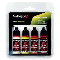 Vallejo - Game Color / 4 colors - Gold NMM Set-72395