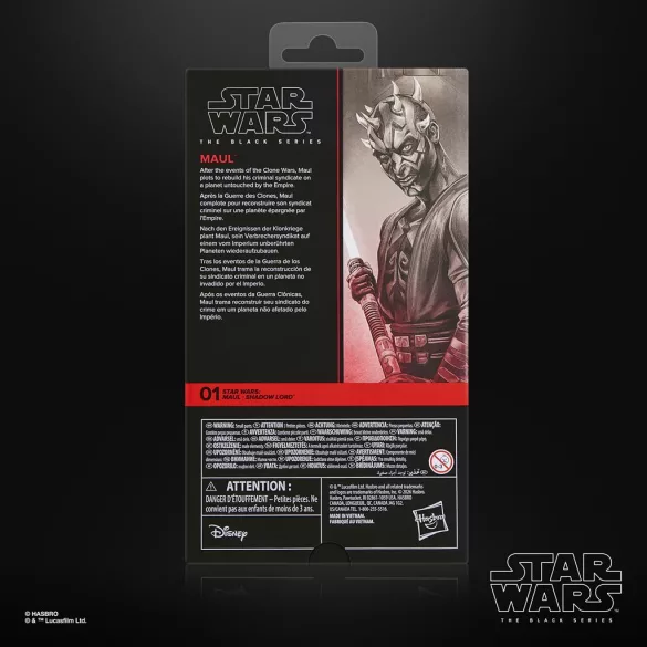 Star Wars The Black Series Maul-G25825X0