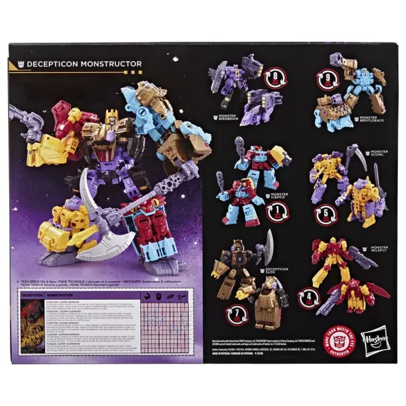 Transformers Age of the Primes Decepticon Monstructor-G22655L0