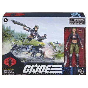 G.I. Joe Classified Series #194, Zanya and Dreadnok Chameleon (Swamp Skier) Vehicle-G20895L0