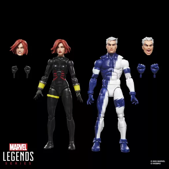 Marvel Legends Series Black Widow and Quicksilver-G21225L0