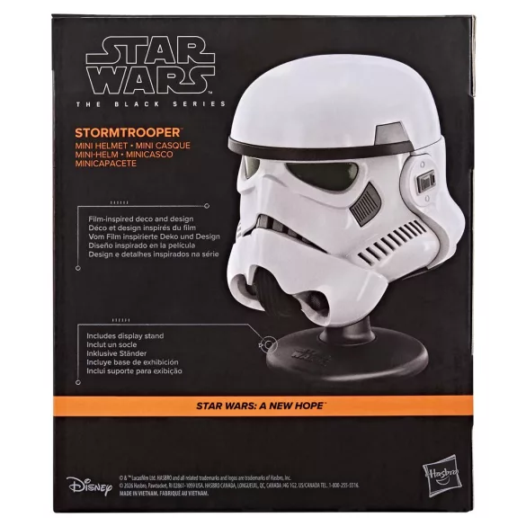 Star Wars The Black Series Stormtrooper Mini Helmet-G32215L0