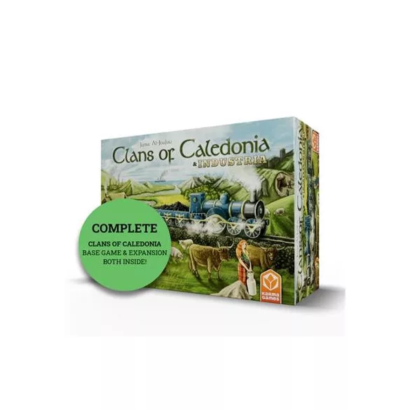 Clans of Caledonia Industria Bundle (Base Game + Expansion)-BDL-COC-IND