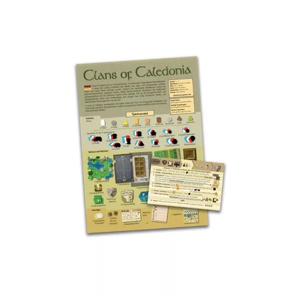 Language Pack Clans of Caledonia (Base Game) German-COC-LNP-GER