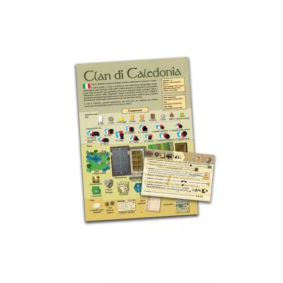 Language Pack Clans of Caledonia (Base Game) Italian-COC-LNP-ITA