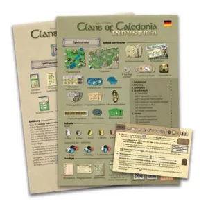 Language Pack Clans of Caledonia: Industria (Expansion) German-IND-LNP-GER
