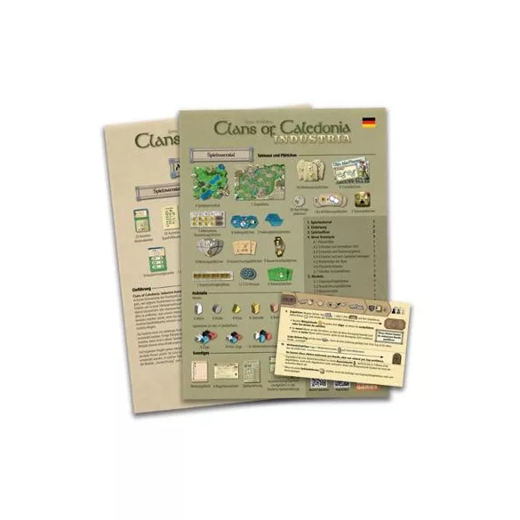 Language Pack Clans of Caledonia: Industria (Expansion) German-IND-LNP-GER