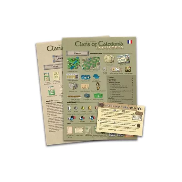 Language Pack Clans of Caledonia: Industria (Expansion) French-IND-LNP-FRE