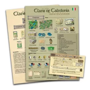 Language Pack Clans of Caledonia: Industria (Expansion) Italian-IND-LNP-ITA