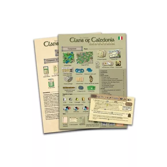 Language Pack Clans of Caledonia: Industria (Expansion) Italian-IND-LNP-ITA