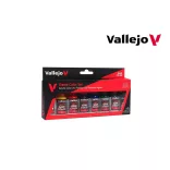 Vallejo Game Color - Game Inks 8 színes festékkészlet, 18 ml