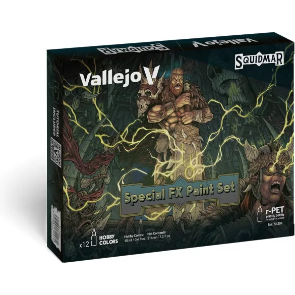 Vallejo Game Color Special FX festékszett by Squidmar Miniatures - 12 szín, 18 ml