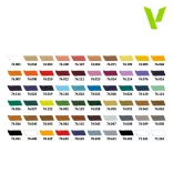 Vallejo - Game Air / Color Case festékkészlet - 51 szín, 7 alapozó, 2 segédanyag, 18 ml