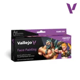 Vallejo Game Air Face Painting 8 színes festékkészlet 18 ml