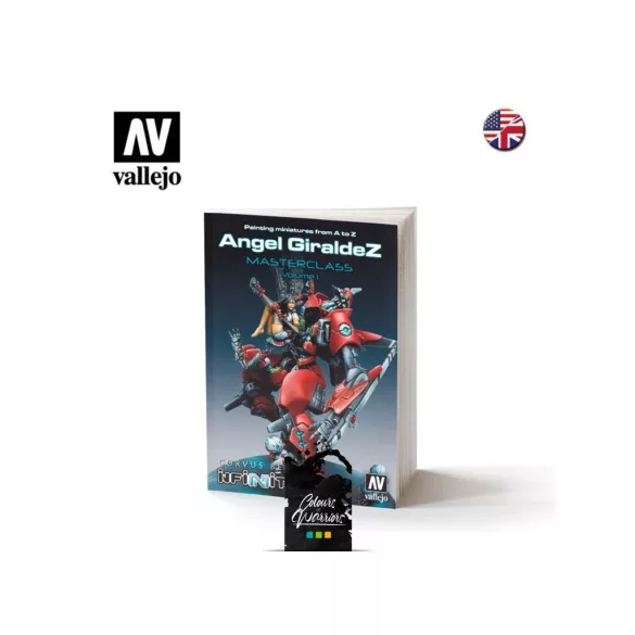 Vallejo Publications Book: Painting Miniatures A. Giraldez Vol. I - angol kiadás