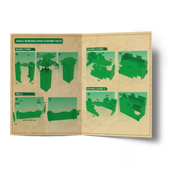 Warcrow: Assail Borderlands Scenery Pack - EN-WW20007-0050