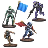 Halo: Flashpoint - Fireteam Wolf angol nyelvű miniatűra készlet