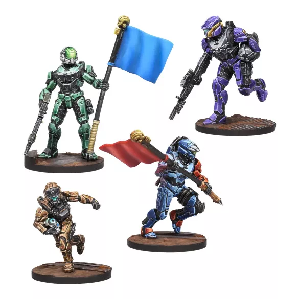 Halo: Flashpoint - Fireteam Wolf angol nyelvű miniatűra készlet