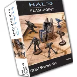 Halo: Flashpoint – ODST Scenery Set terepelem és fegyverminiatűra-készlet, angol kiadás