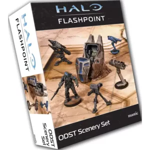 Halo: Flashpoint – ODST Scenery Set terepelem és fegyverminiatűra-készlet, angol kiadás