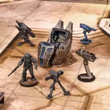 Halo: Flashpoint – ODST Scenery Set terepelem és fegyverminiatűra-készlet, angol kiadás