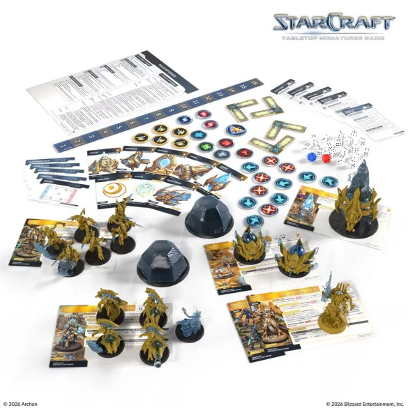 StarCraft® The Miniatures Game - Protoss Starter Set Founders Edition - EN-SCMG0003