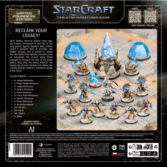 StarCraft® The Miniatures Game - Protoss Starter Set Founders Edition - EN-SCMG0003