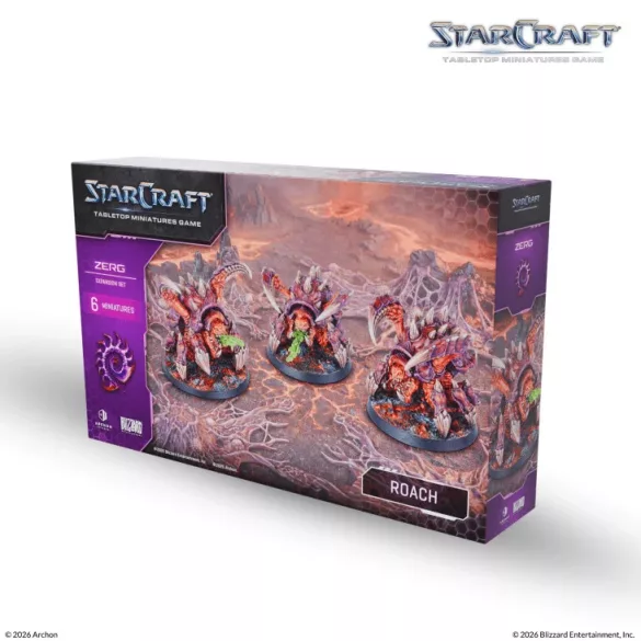 StarCraft® The Miniatures Game - Roach - Zerg - Expansion Set - EN