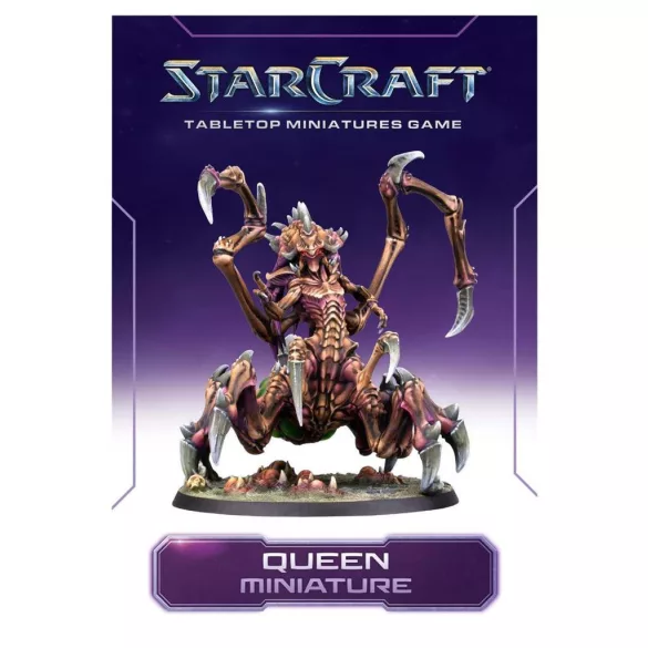 StarCraft® The Miniatures Game - Queen - Zerg - Expansion Set - EN-SCMG0010
