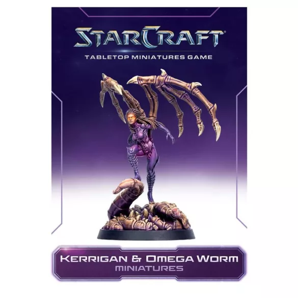 StarCraft® The Miniatures Game - Kerrigan (Primal Kerrigan) - Zerg - Hero Expansion Set - EN-SCMG0011