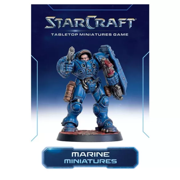 StarCraft® The Miniatures Game - Marine - Terran - Expansion Set - EN-SCMG0012