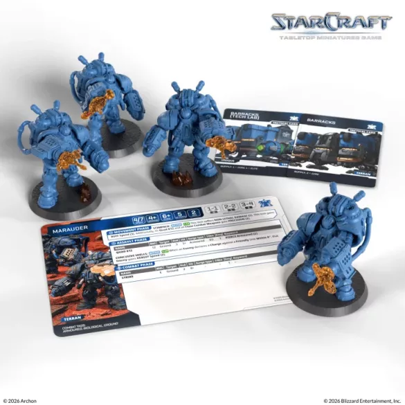 StarCraft® The Miniatures Game - Marauder - Terran - Expansion Set - EN