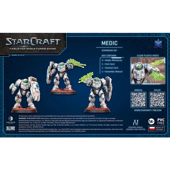 StarCraft® The Miniatures Game - Medic - Terran - Expansion Set - EN-SCMG0014