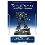 StarCraft® The Miniatures Game - Jim Raynor (Raynor's Raiders) - Terran - Hero Expansion Set - EN-SCMG0016