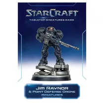 StarCraft® The Miniatures Game - Jim Raynor (Raynor's Raiders) - Terran - Hero Expansion Set - EN-SCMG0016