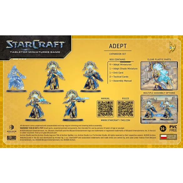 StarCraft® The Miniatures Game - Adept - Protoss - Expansion Set - EN-SCMG0018