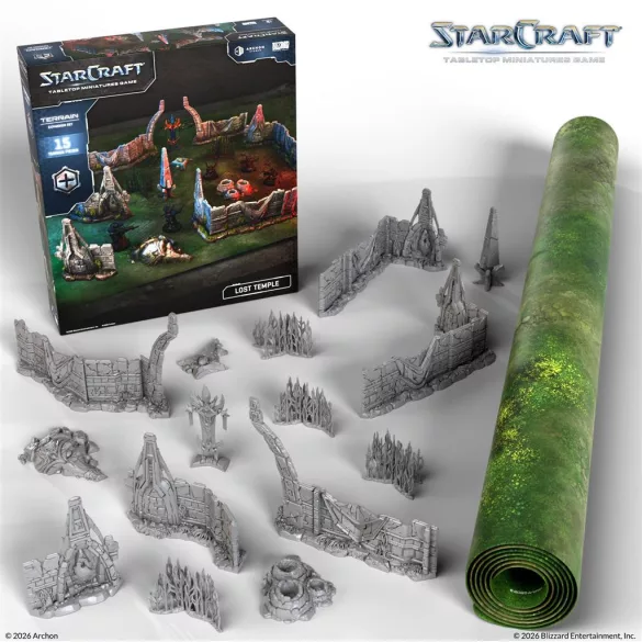 StarCraft® The Miniatures Game - Lost Temple - Terrain Expansion Set - EN-SCMG0022