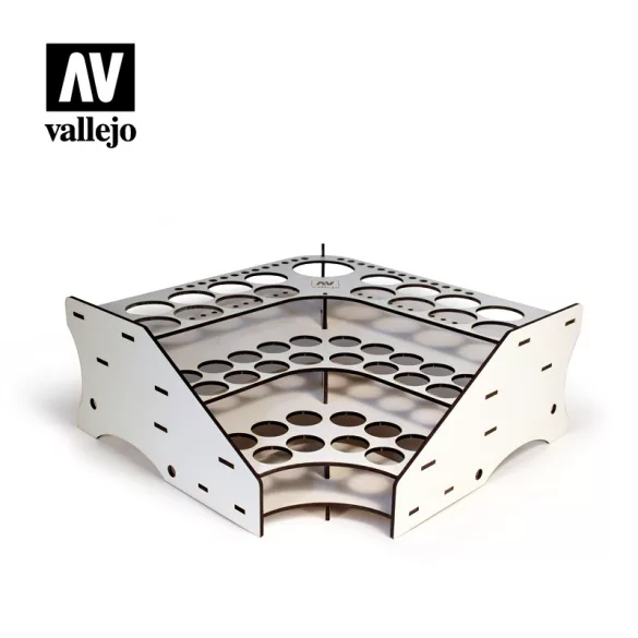 Vallejo - Accessories / Paint Stand - Display: AV Corner Module 27 x 27 x 11 cm