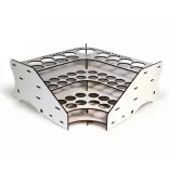 Vallejo - Accessories / Paint Stand - Display: AV Corner Module 27 x 27 x 11 cm