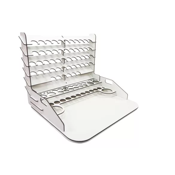 Vallejo Paint Stand festékdisplay és munkaállomás (50 x 37 x 8,5 cm)