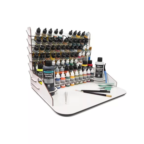 Vallejo Paint Stand festékdisplay és munkaállomás (50 x 37 x 8,5 cm)