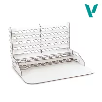 Vallejo - Paint display and work station (50x37 cm) with vertical storage 50 x 37 x 29,5 cm