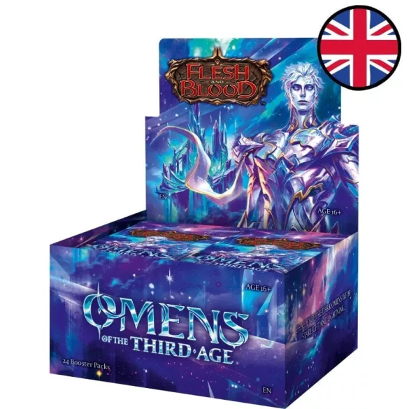 Flesh & Blood TCG - Omens of the Third Age Booster Display (24 Packs) - EN
