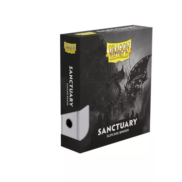 Dragon Shield Sanctuary Slipcase Binder 2-Ring Black kártyagyűjtő mappa