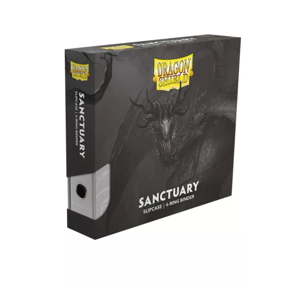 Dragon Shield Slipcase Binder Sanctuary - 4-Ring - White gyűjtőmappa