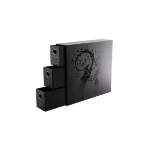 Dragon Shield Storage - Card Drawers Fortress - Vertical - 3 XL - Black-AT-33707