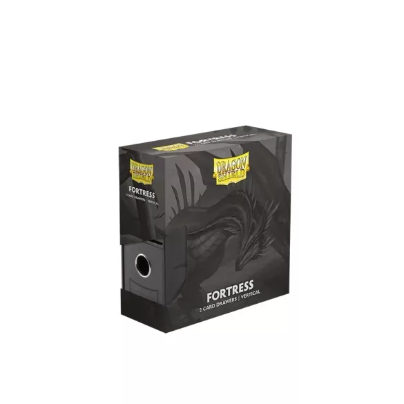 Dragon Shield Storage - Card Drawers Fortress - Vertical - 2 - Black kártyatároló