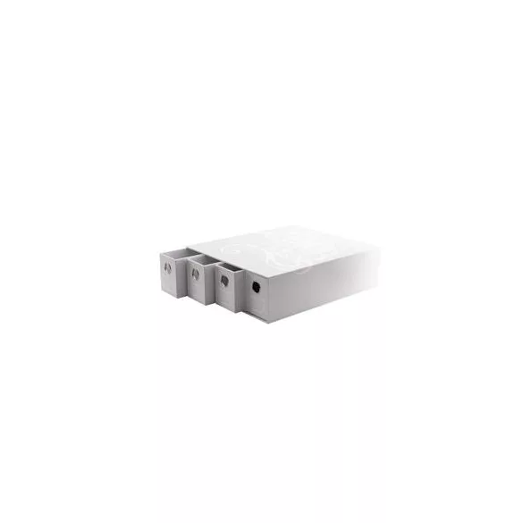 Dragon Shield Storage - Card Drawers Fortress - Horizontal - 4 - White-AT-33704